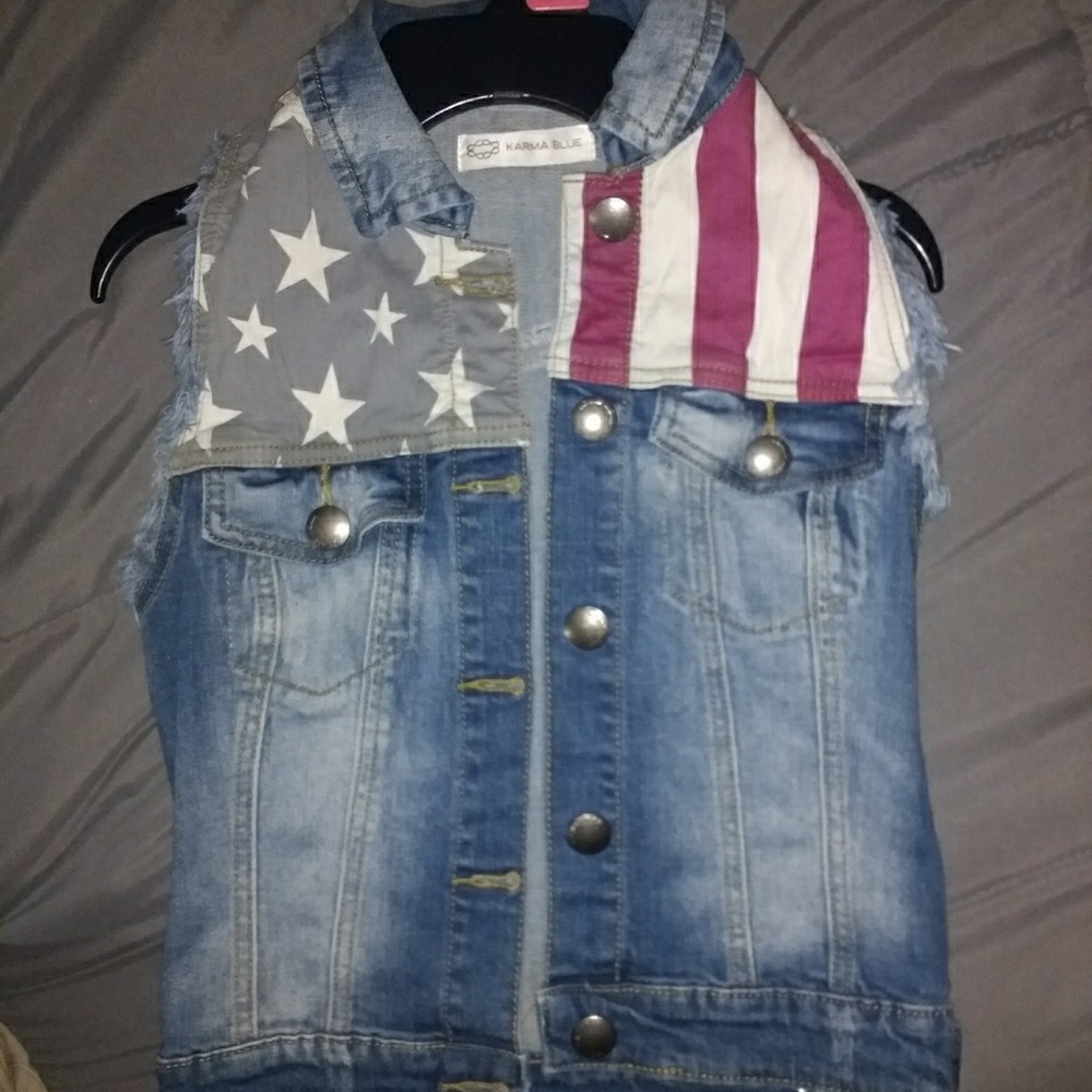 Denim vest